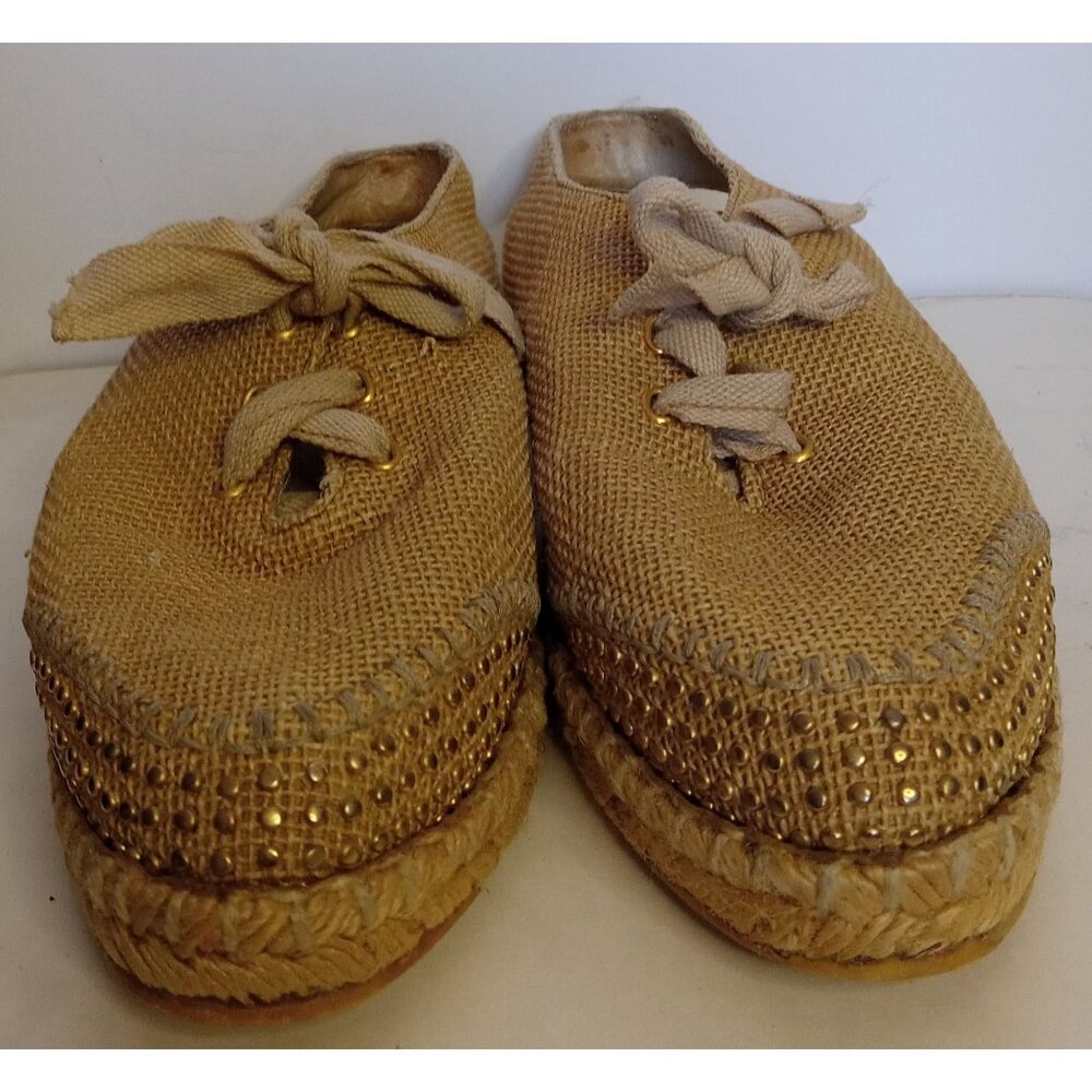 Stuart By Stuart Weitzman Jute Espadrille Slingba… - image 2